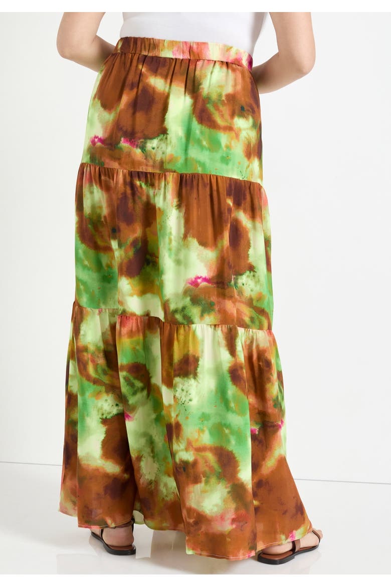 High Slit Maxi Skirt, Alternate, color, WATERCOLOR TIE DYE