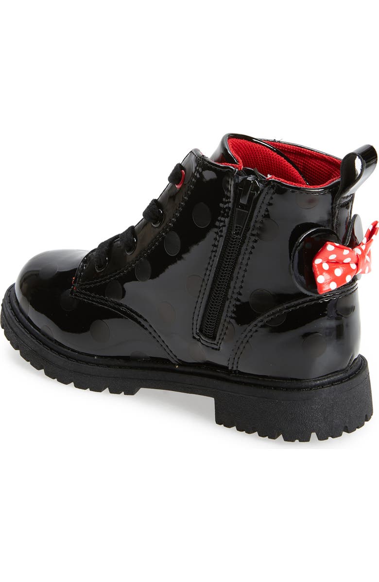 Tucker + Tate Kids' Minnie Mouse Combat Boot, Alternate, color,