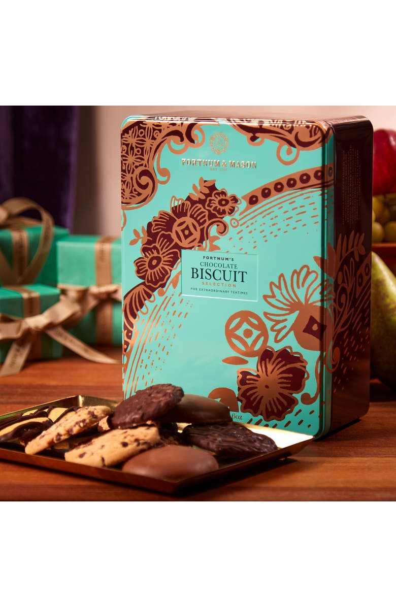 Fortnum & Mason Piccadilly Chocolate Biscuit Collection, Alternate, color, Chocolate