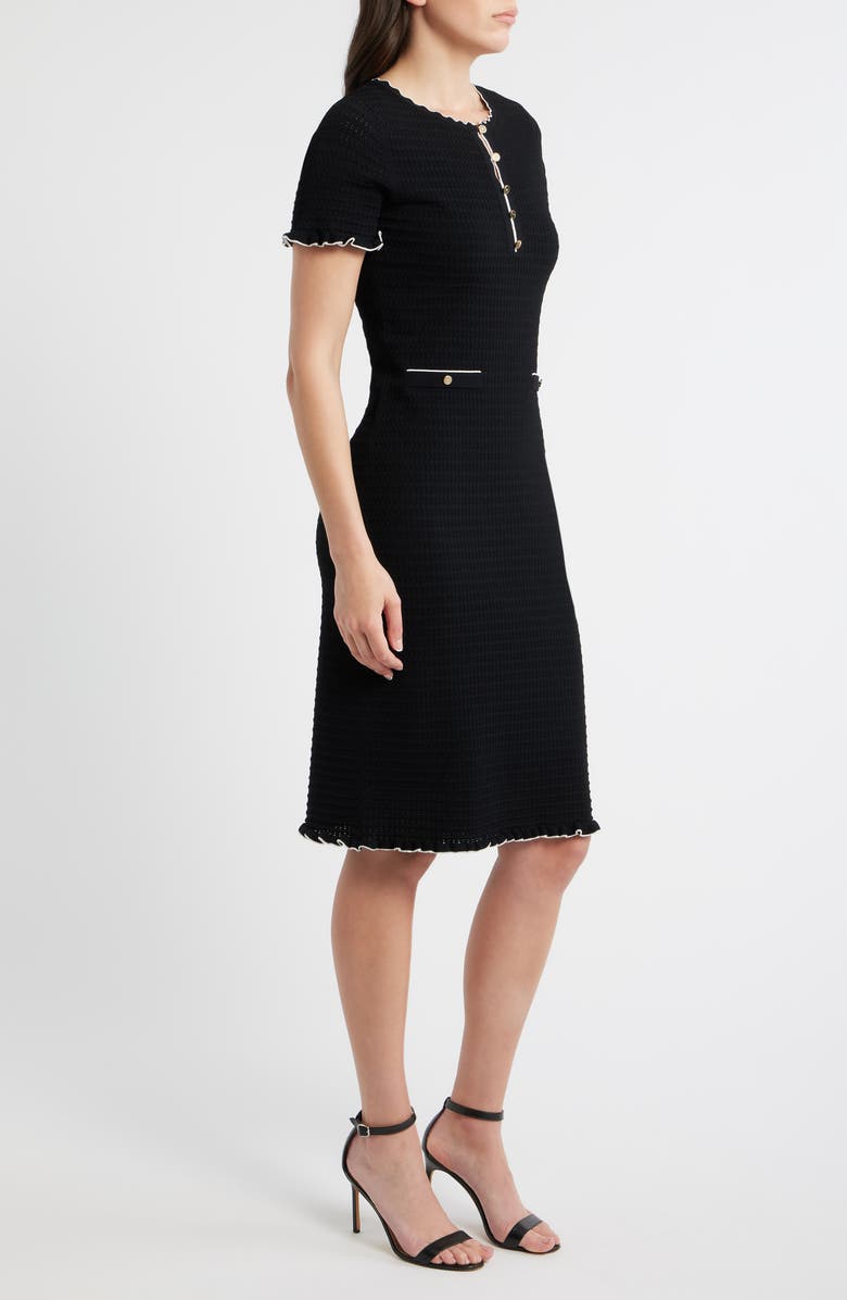Elie Tahari The Easton Midi Dress, Alternate, color,