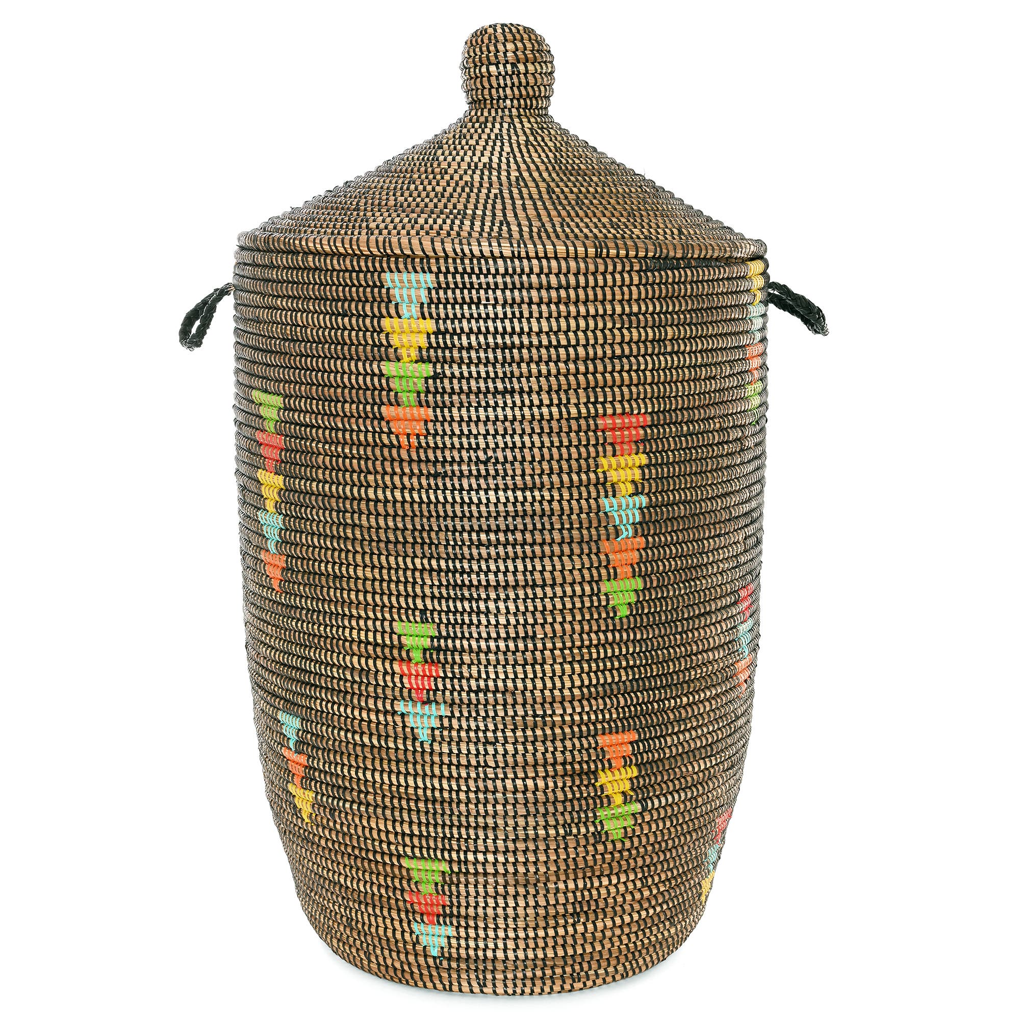 African Modern Prism Triangles Slender Laurel Hamper Basket | Nordstrom