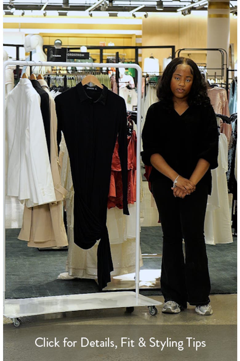 Soho Long Sleeve Mini Shirtdress video