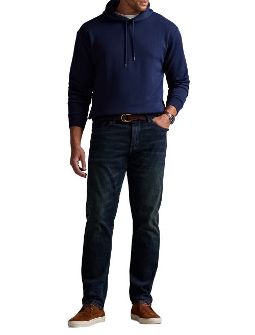 Polo Ralph Lauren Big & Tall Double-knit Hoodie In Blue