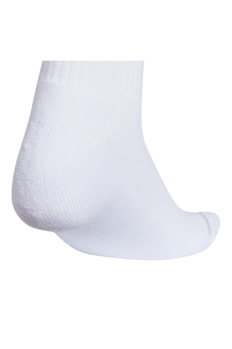 3-Pack AEROREADY Cushioned High Quarter Socks, Alternate, color, WHITE