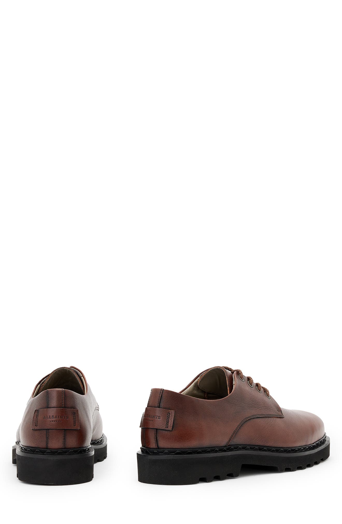 AllSaints Skiff Derby, Alternate, color, Chestnut Brown