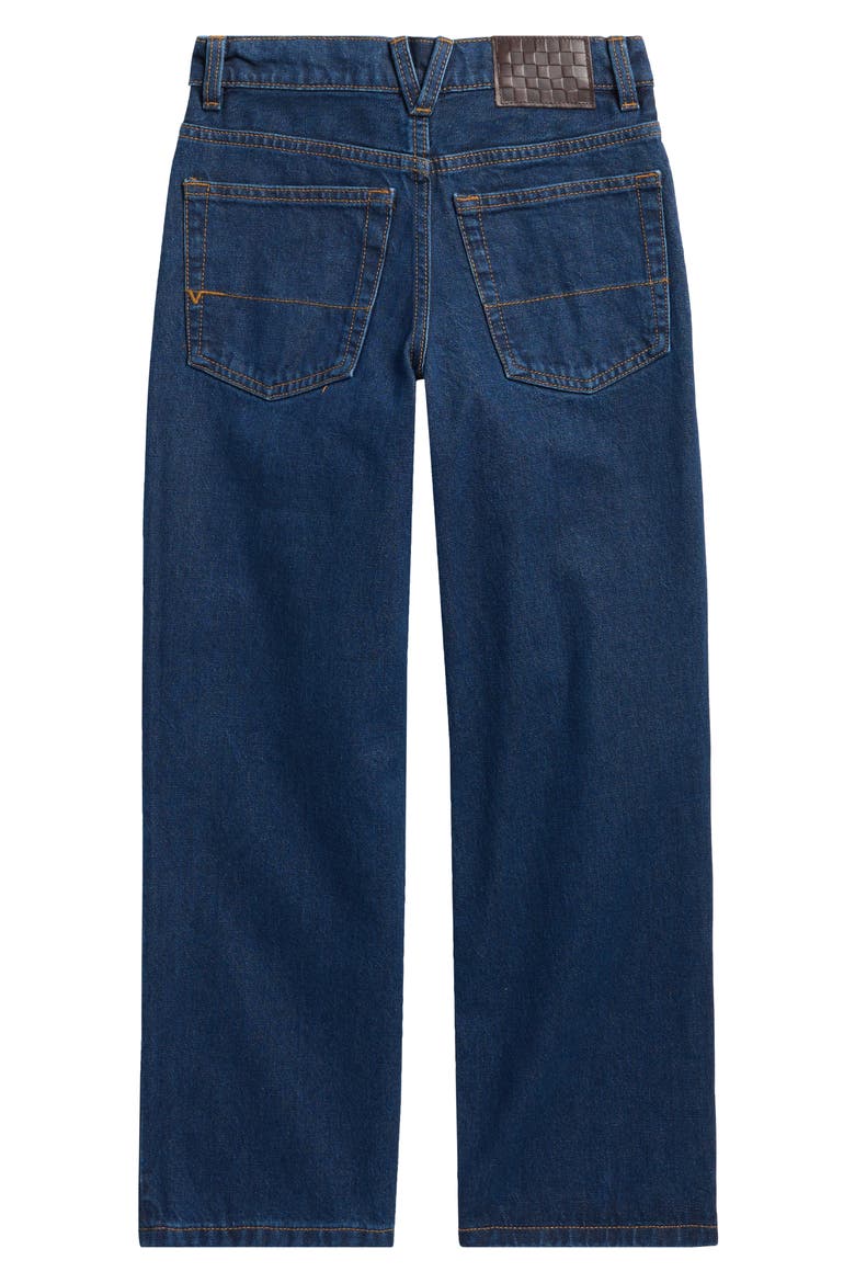 Kids' Check-5 Loose Fit Jeans, Alternate, color, MIDNIGHT