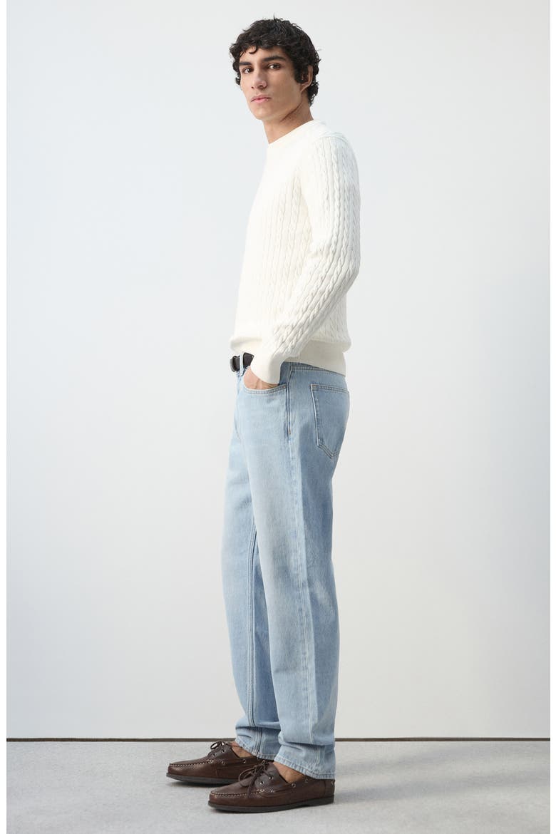 Bob Regular Fit Jeans, Alternate, color, BLEACH BLUE