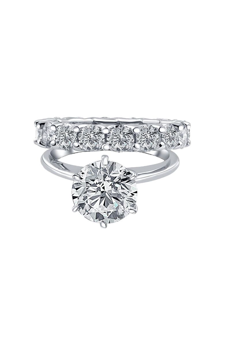 Bliss Diamond Certified 7Ct Diamond Engagement Eternity Wedding Ring Lab Grown Gold, Main, color, 