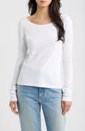 Re/Done Monroe Long Sleeve T-Shirt