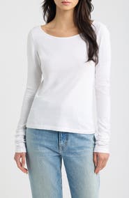 Re/Done Monroe Long Sleeve T-Shirt