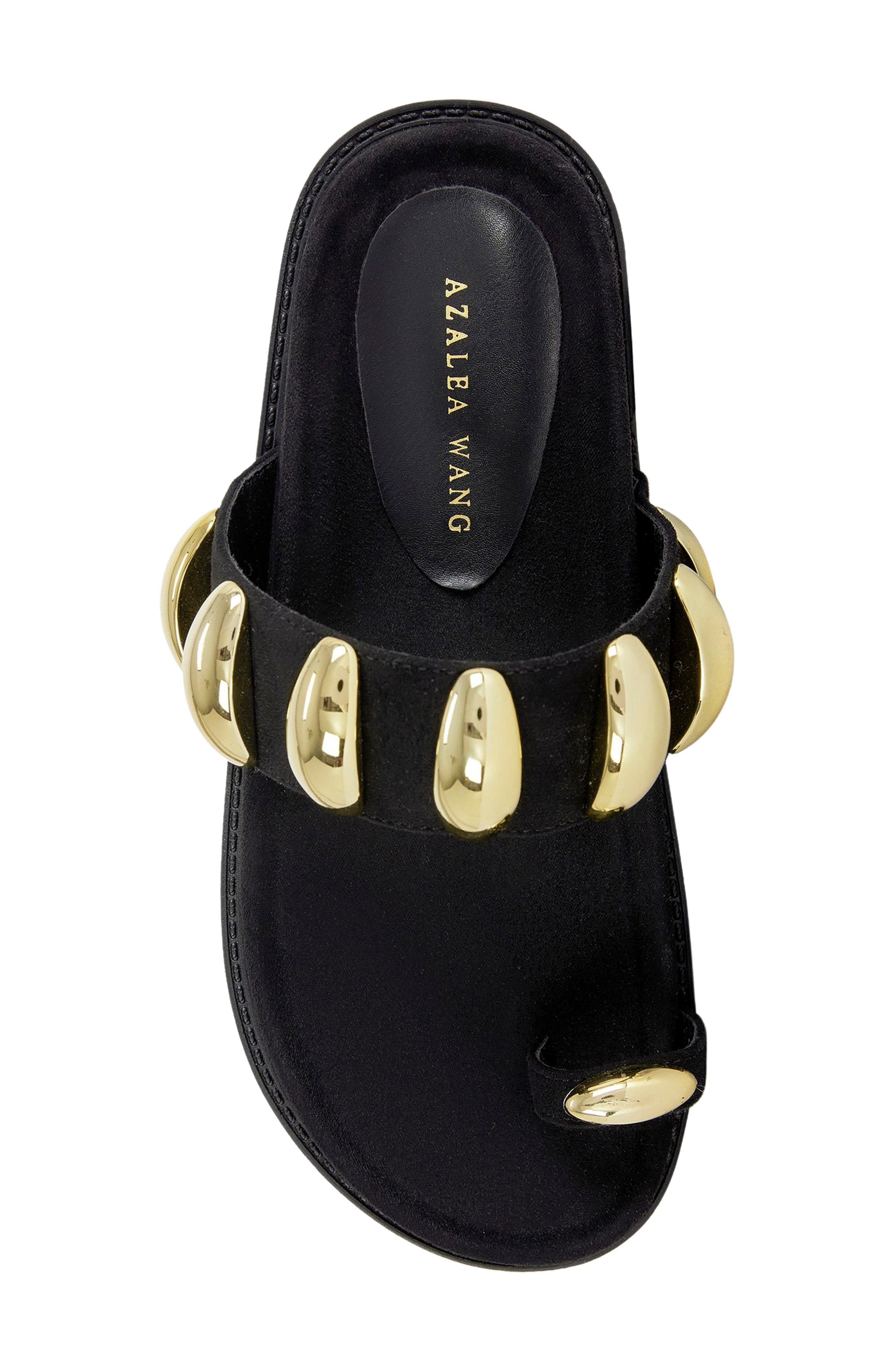 AZALEA WANG Impisi Toe Loop Sandal, Alternate, color, 