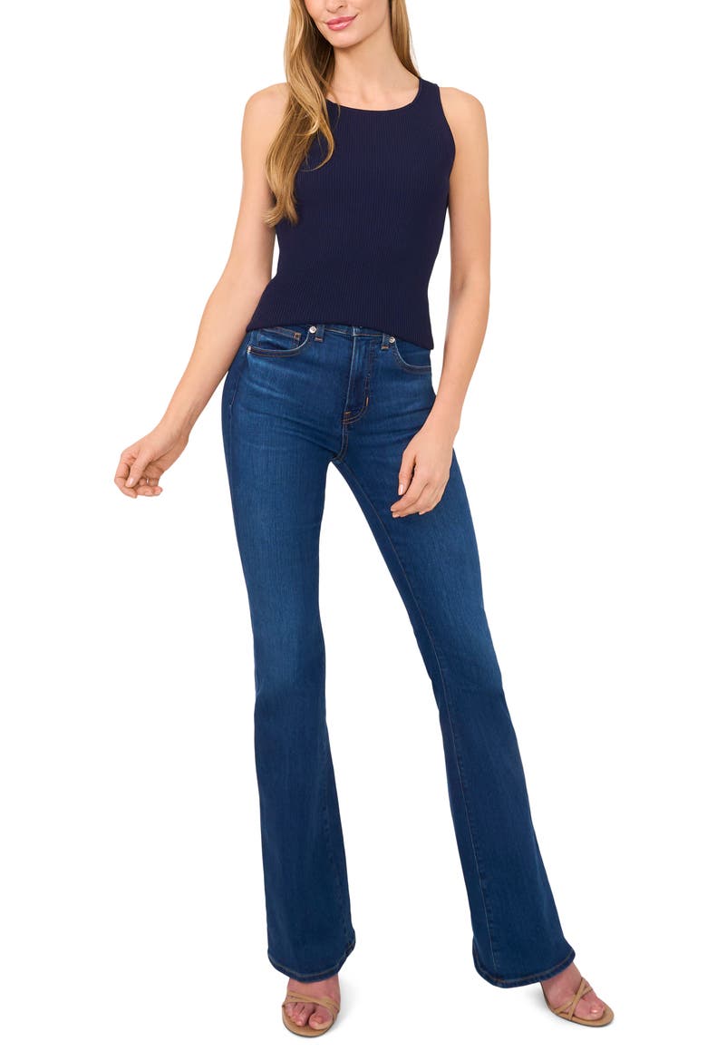 Rib Scoop Neck Tank, Alternate, color, CLASSIC NAVY