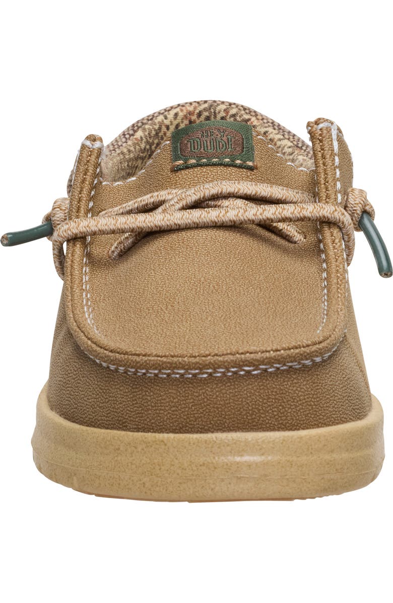 Hey Dude Kids' Paul Classic Slip-On, Alternate, color, Nut