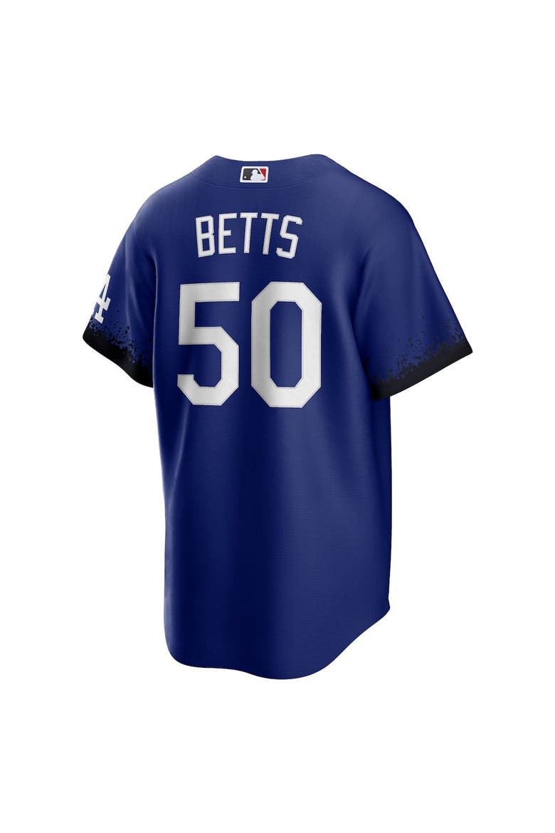 Men's Nike Mookie Betts Royal Los Angeles Dodgers City Connect Replica Player Jersey, Alternate, color, Royal