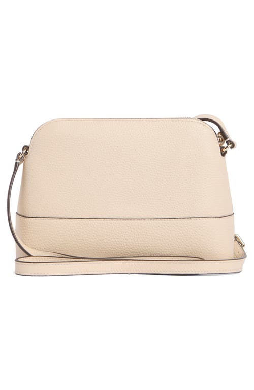 Kate Spade New York Southport Ave Hannah Leather Crossbody Bag In White