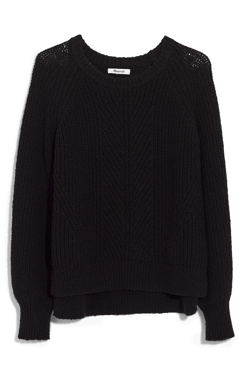 Madewell Balloon Sleeve Pullover Sweater, Main, color, 
