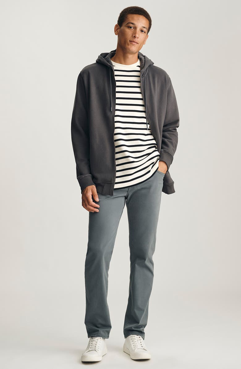 Mavi Jeans Stripe Cotton T-Shirt, Alternate, color, Black