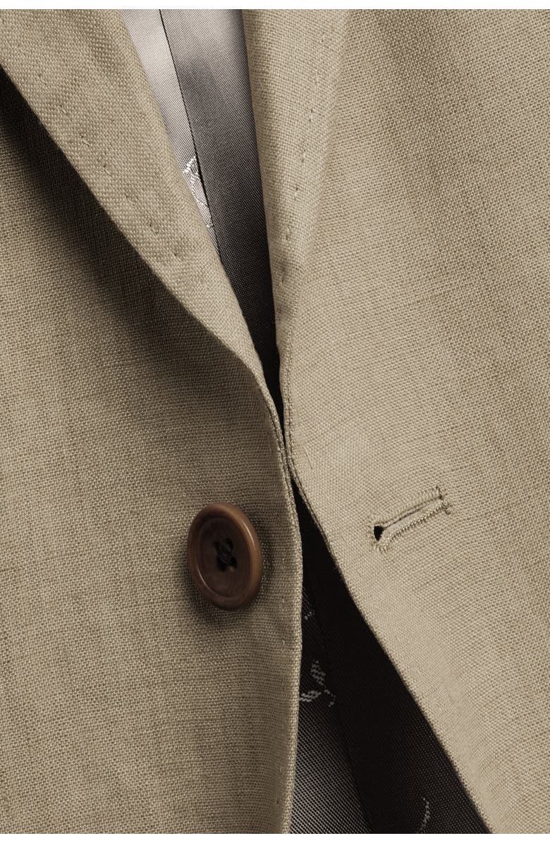 Charles Tyrwhitt Linen Slim Fit Jacket, Alternate, color,