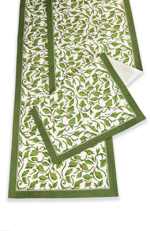 Print Cotton Table Runner