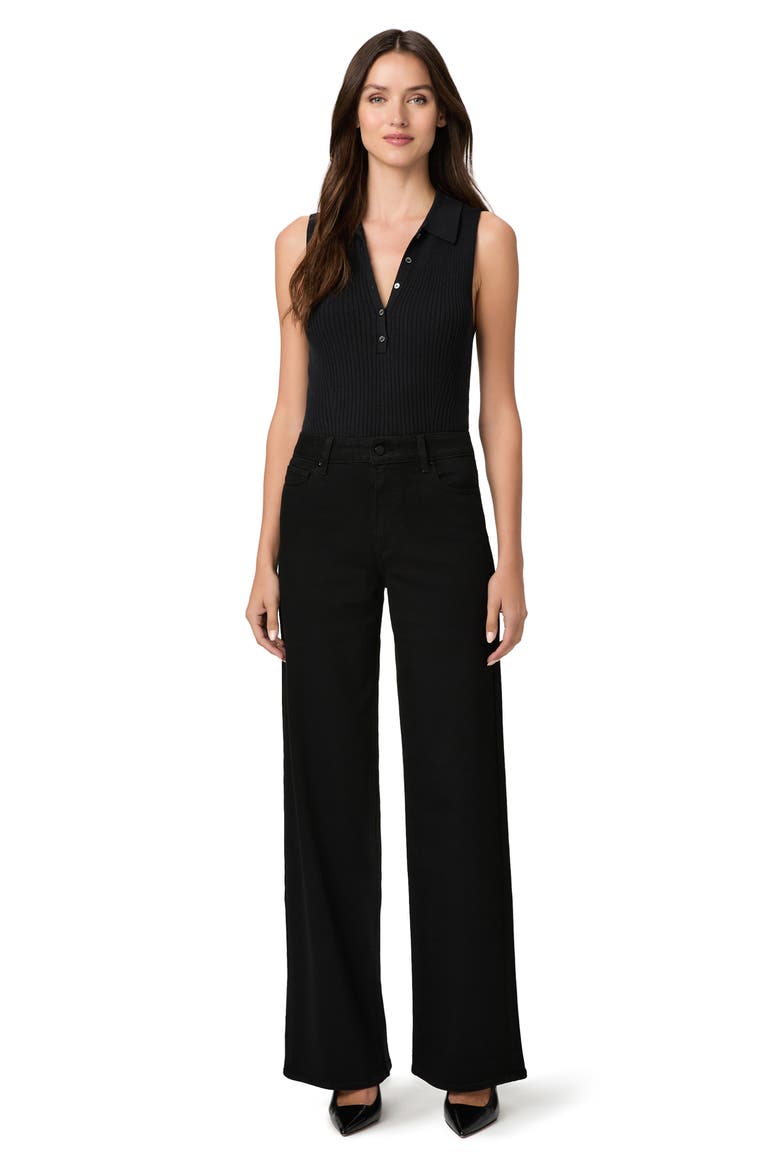 Anessa 33-Inch Wide Leg Jeans, Alternate, color, BLACK SHADOW
