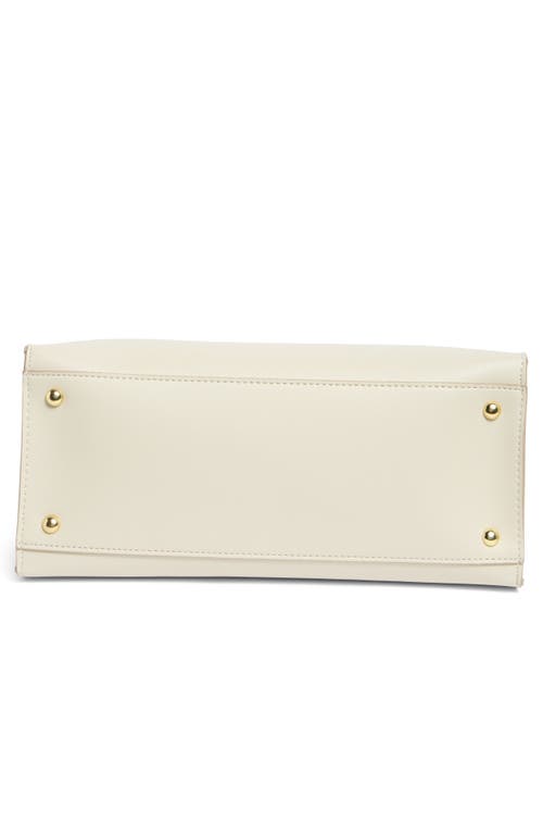 NANETTE LEPORE NANETTE LEPORE TRIPLE COMPARTMENT SATCHEL BAG 