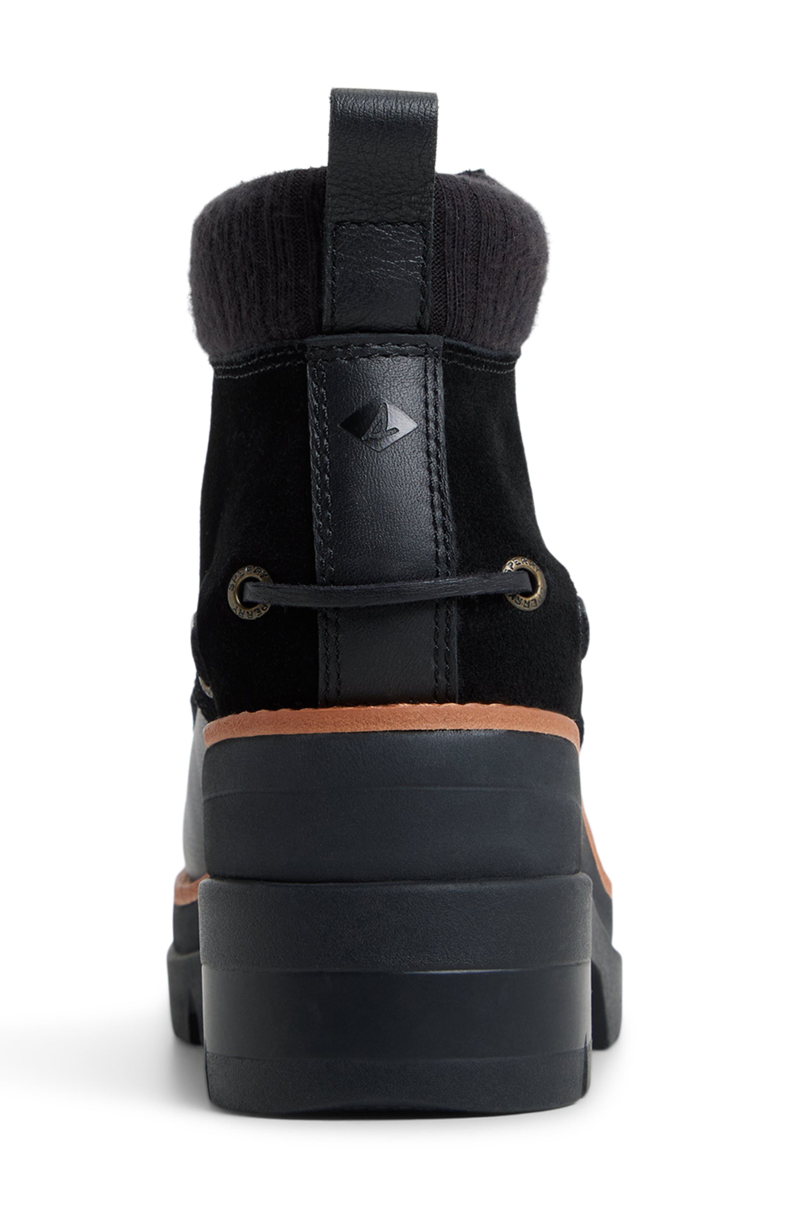 Sperry Rocky Hiker Boot, Alternate, color, Black