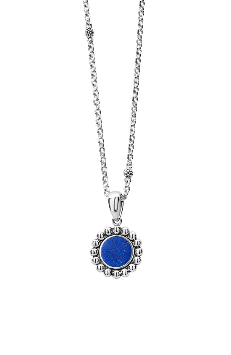 LAGOS Maya Small Circle Pendant Necklace, Alternate, color, 