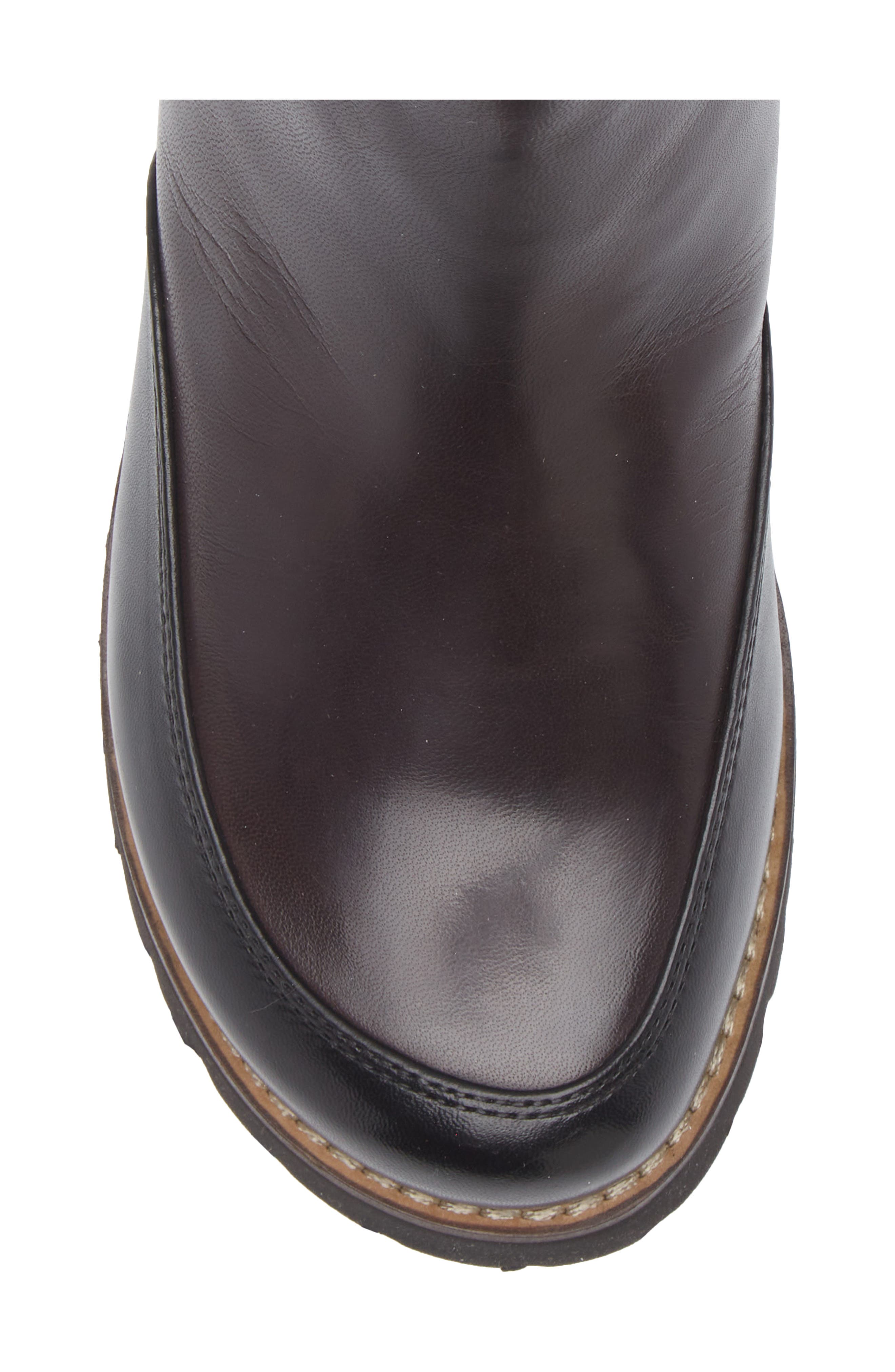 Regarde Le Ciel Layla Lug Sole Chelsea Boot, Alternate, color, Glove Black/ Tdm