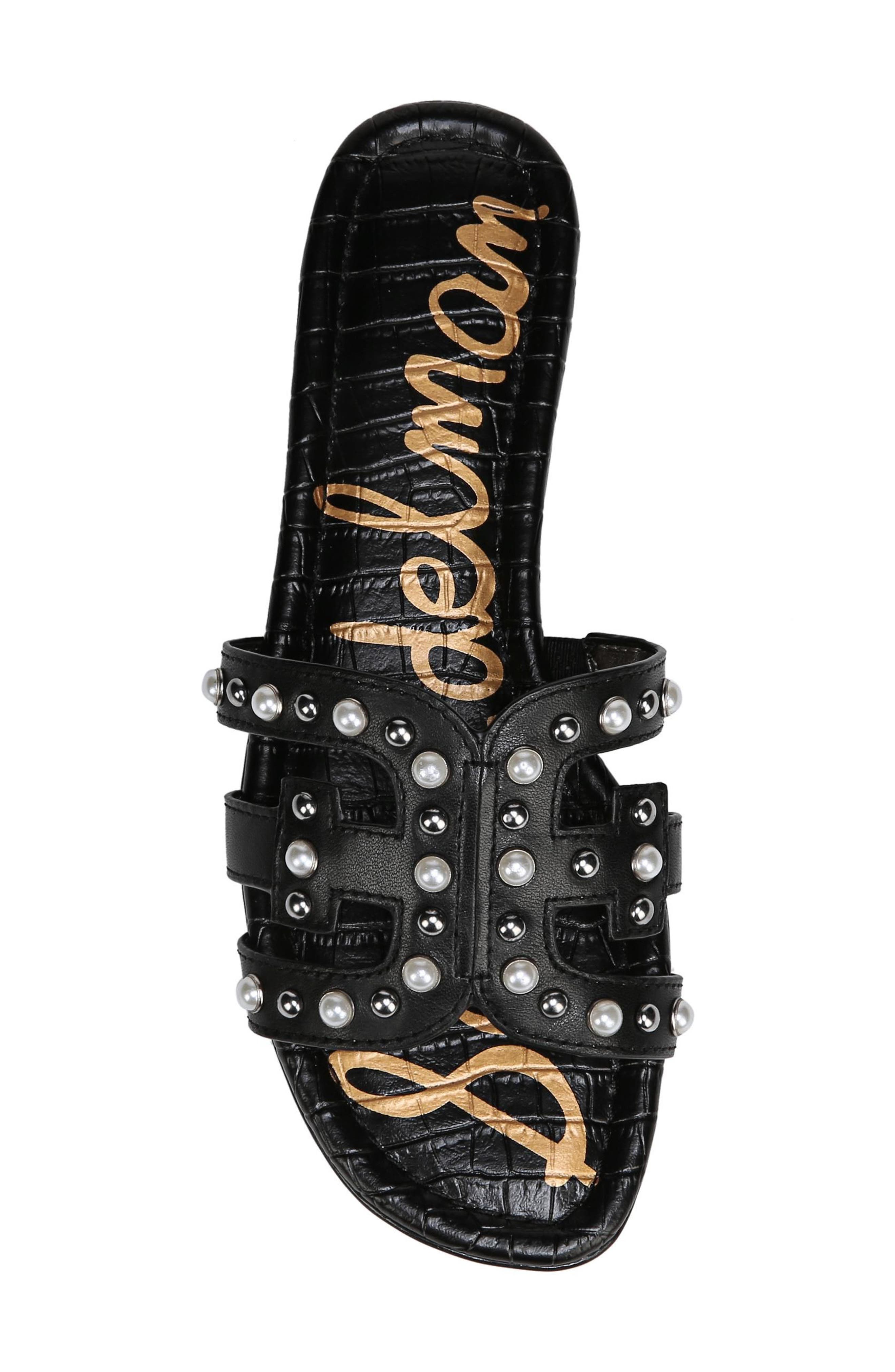 Sam Edelman Bay 2 Embellished Slide Sandal, Alternate, color, 