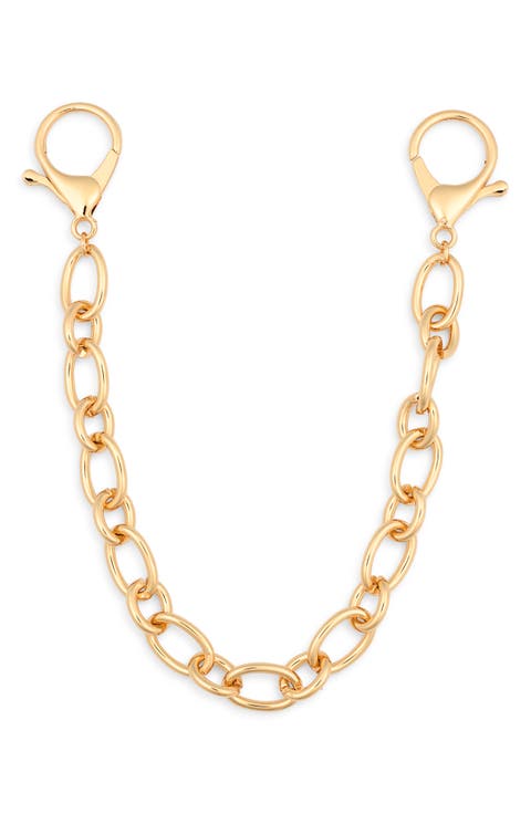 Rolo Link Chain Bag Charm