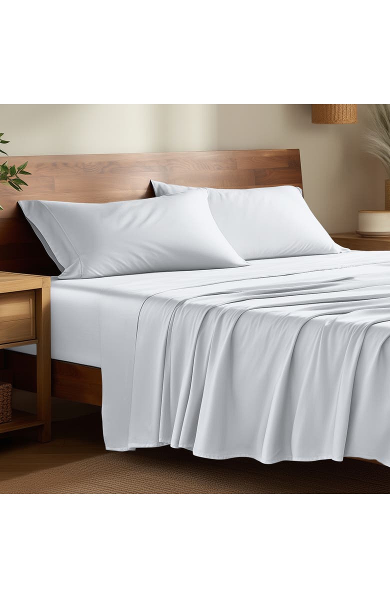 Bare Home Cooling Rayon Sheet Set - Split King, Alternate, color, White