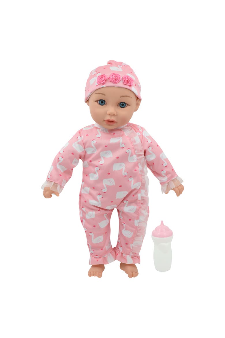 14" Kiss N Tickles Baby Doll Pink, Main, color, Multicolored