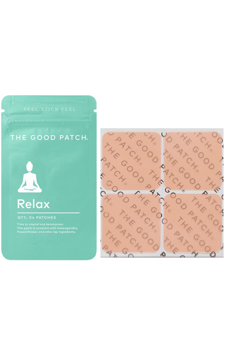 The Good Patch Relax Wellness Patch, Main, color, NO COLOR
