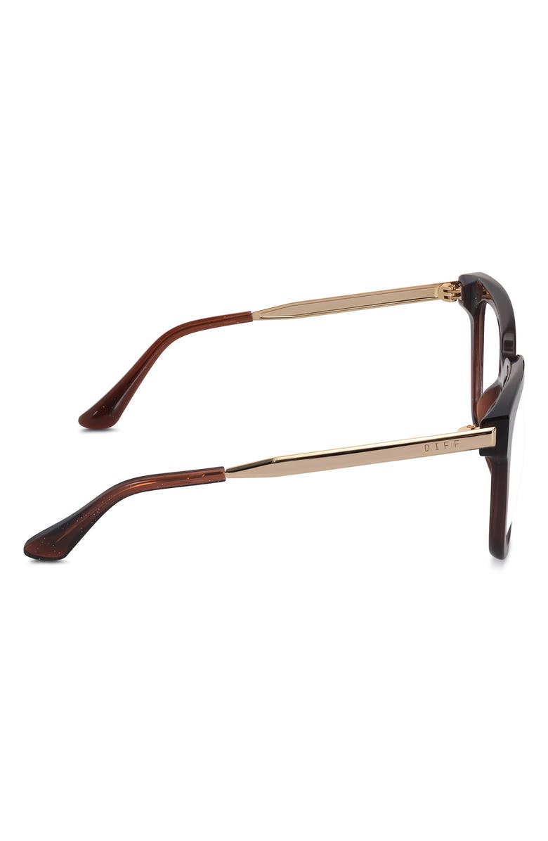 DIFF Bella 54mm Square Optical Glasses, Alternate, color,
