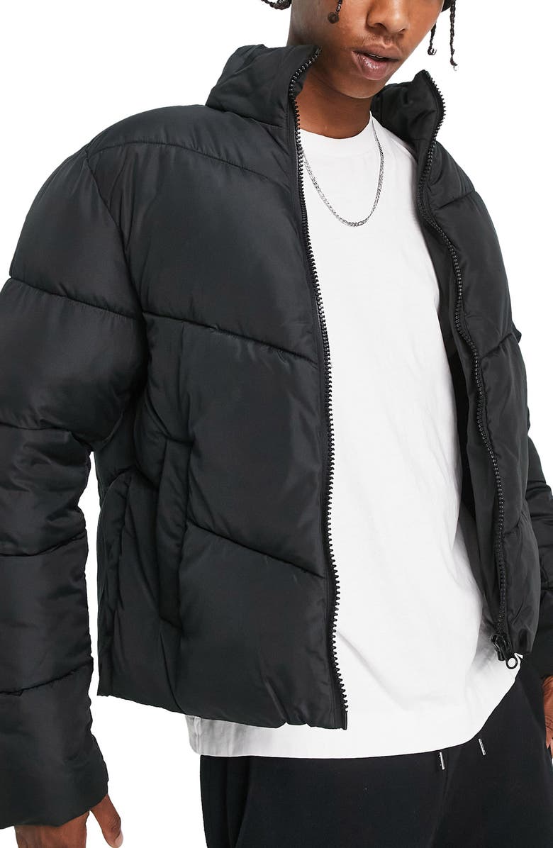 ASOS DESIGN Puffer Jacket, Main, color,
