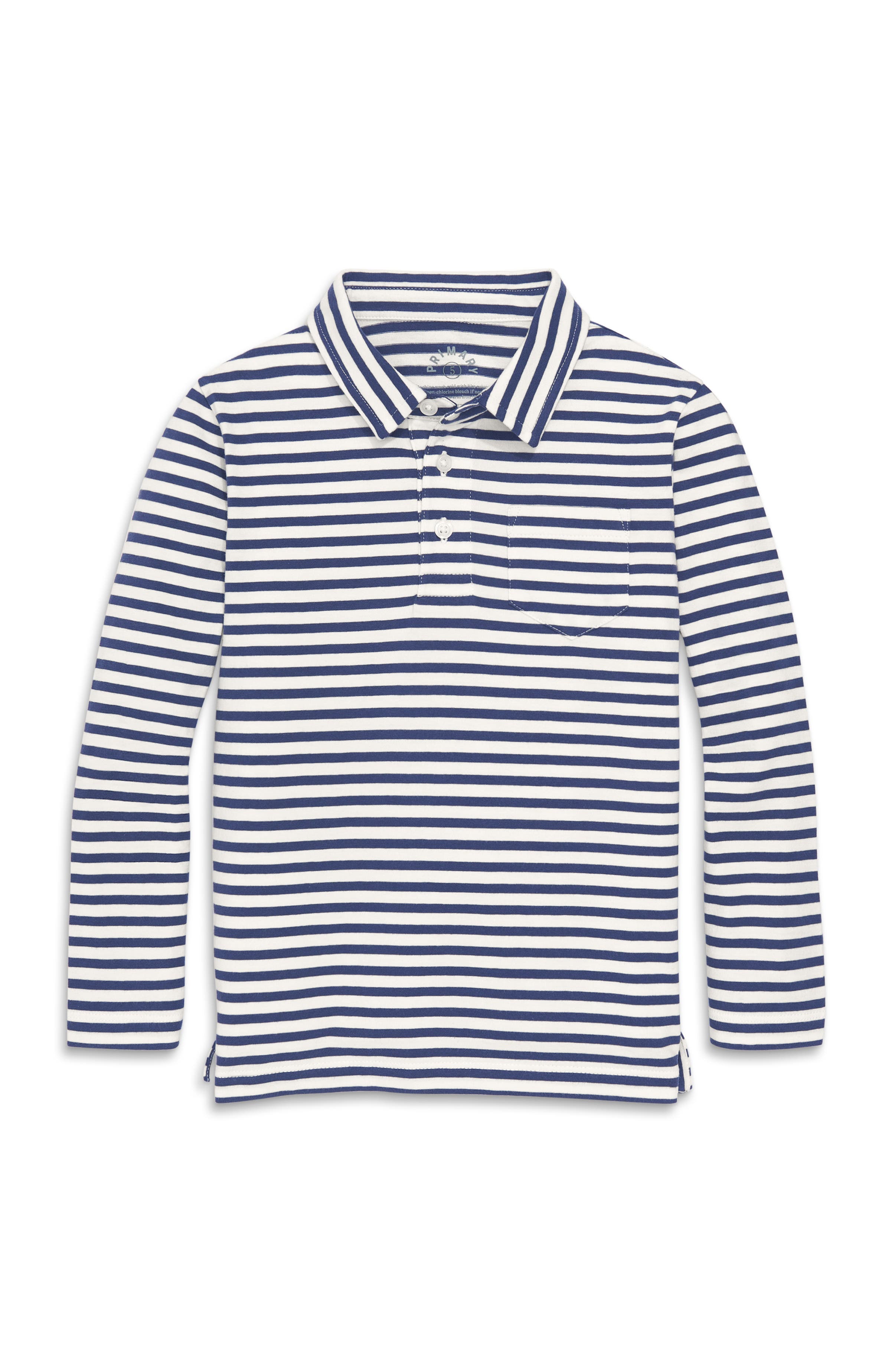 selected Ivory/Sunwashed Navy Stripe