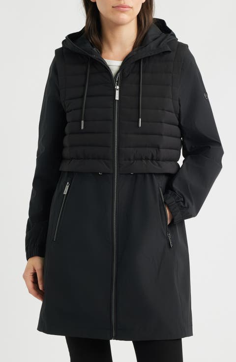 Quilt Core Hooded Coat