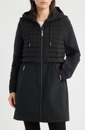 Michael Kors Quilt Core Hooded Coat