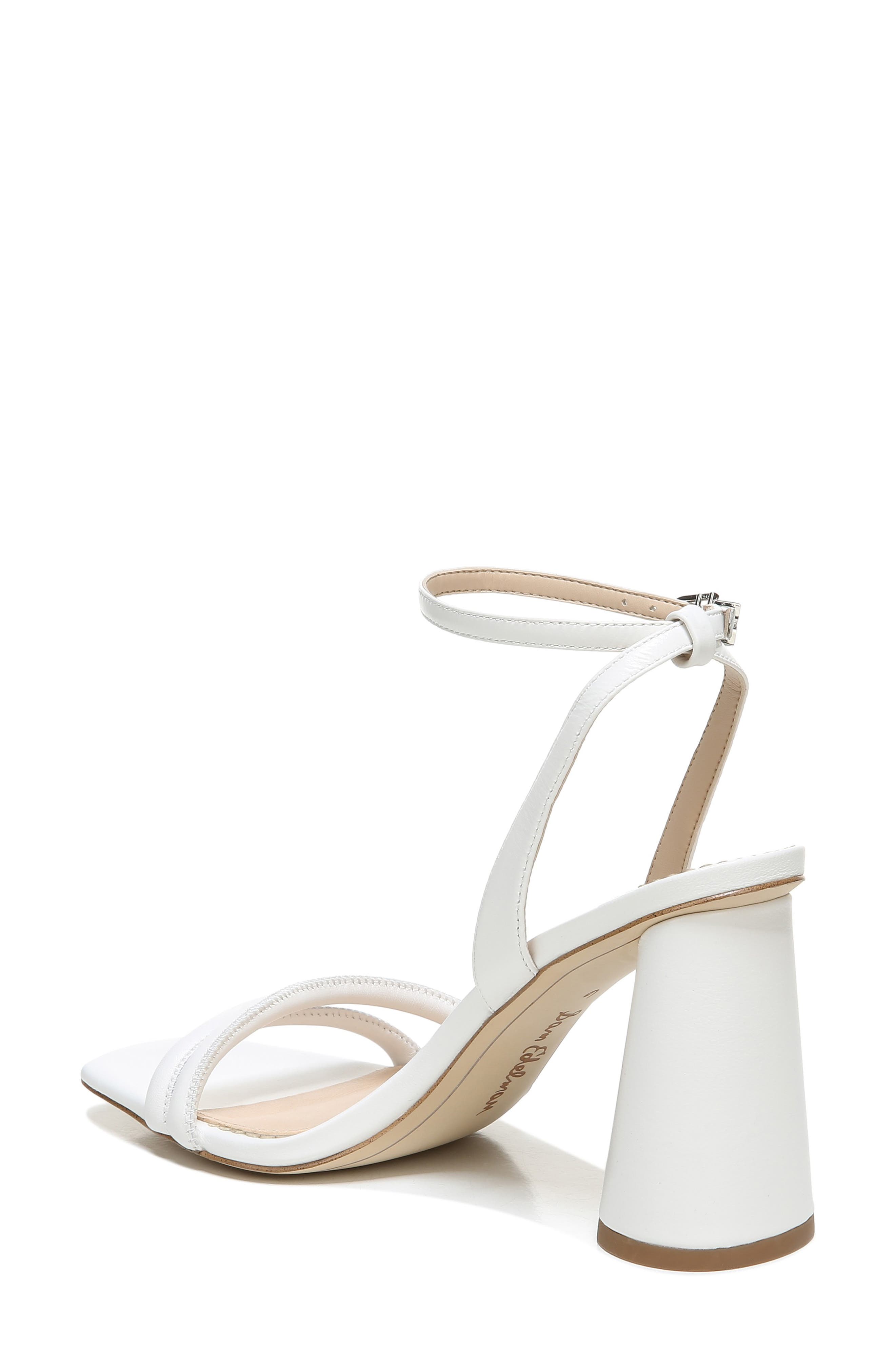 Sam Edelman Kia Strappy Sandal - Wide Width Available, Alternate, color, Bright White