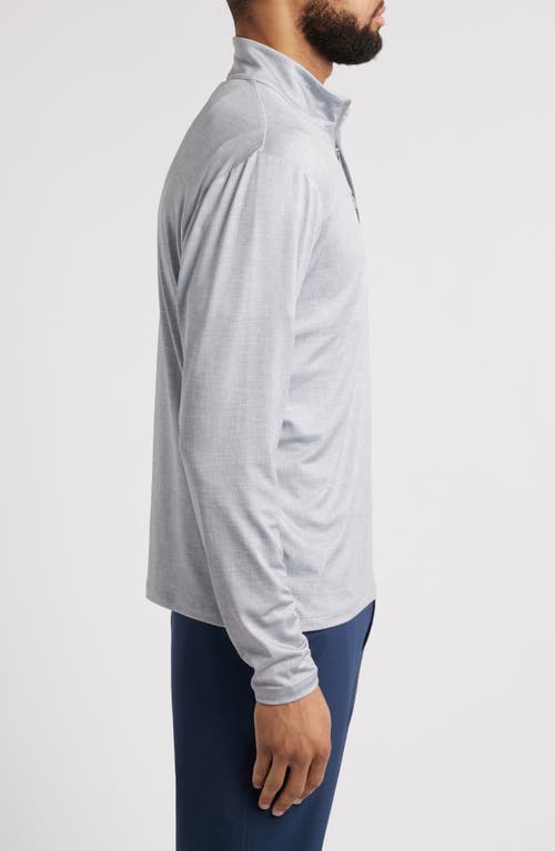 Johnnie-o Spur Quarter Zip Pullover In Seal