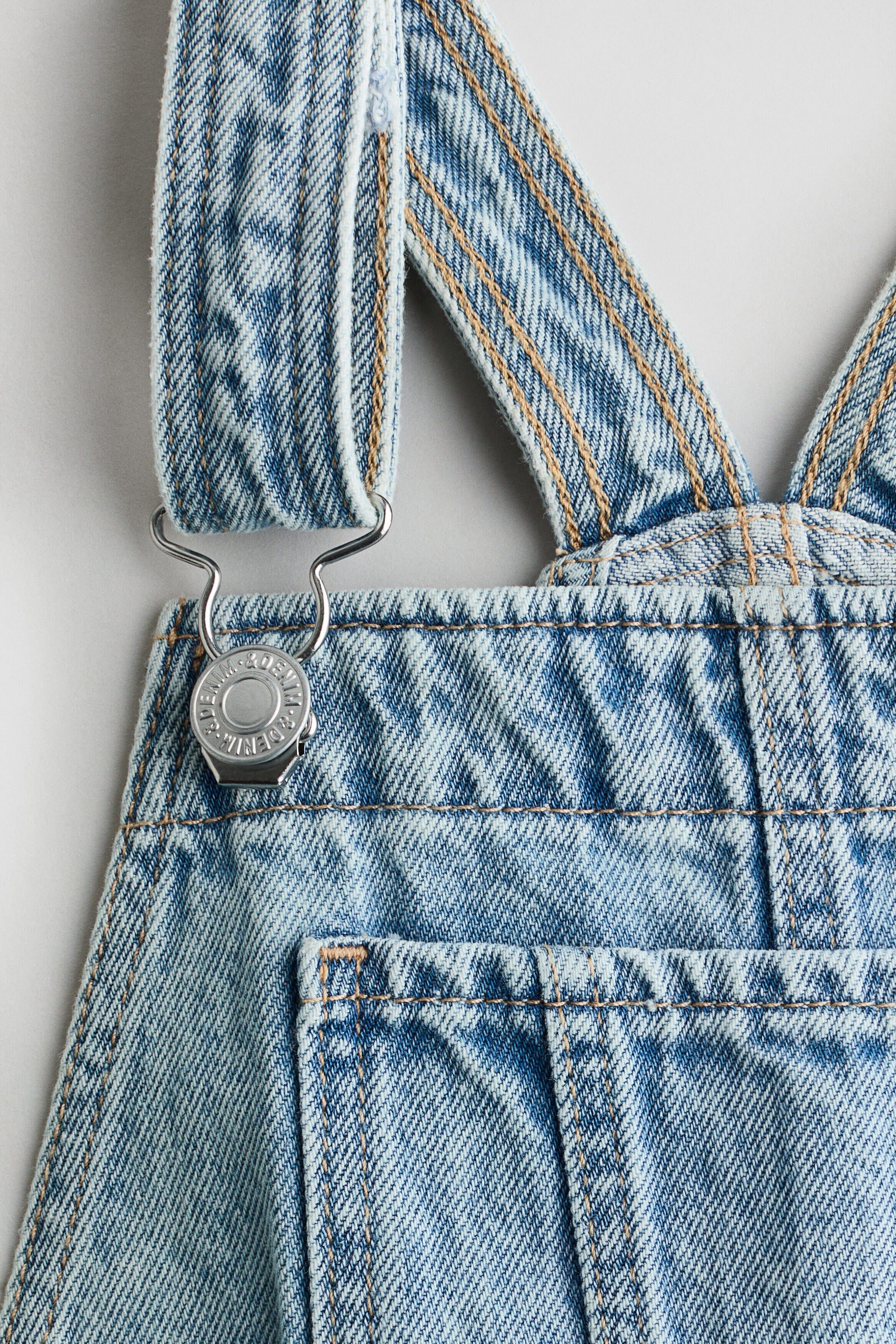 Denim Dungaree Shorts (Women) | Nordstrom