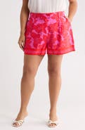 SUGARLIPS Rency Floral Arvery Pleated Shorts