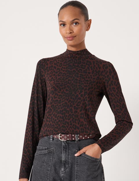 Printed Long Sleeve Top