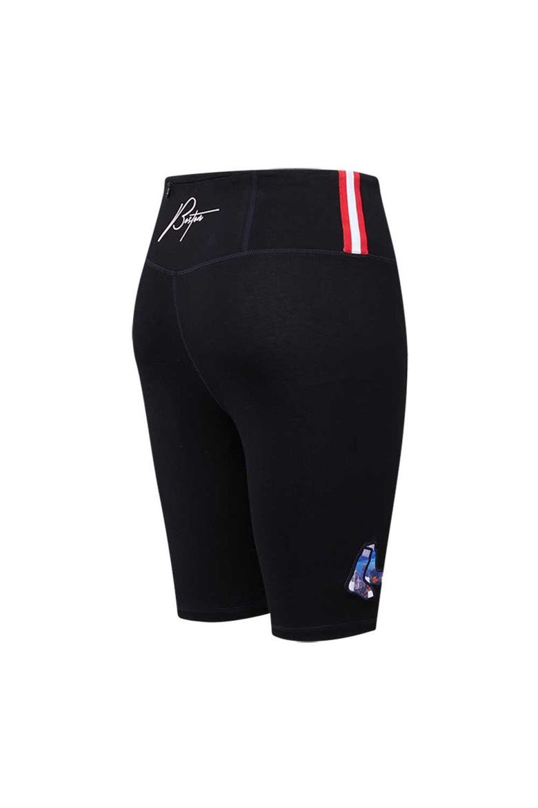 Women's Pro Standard Black Boston Red Sox City Scape Bike Shorts, Alternate, color, Black