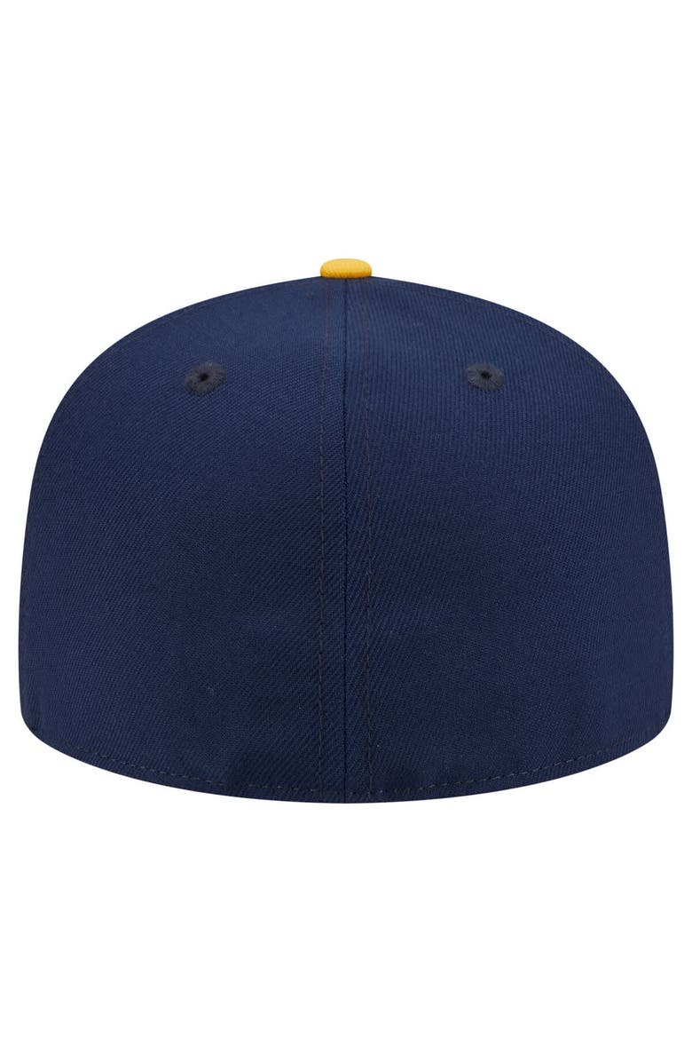 New Era Men's New Era Navy LA Galaxy 2025 Kickoff 59FIFTY Fitted Hat, Alternate, color,