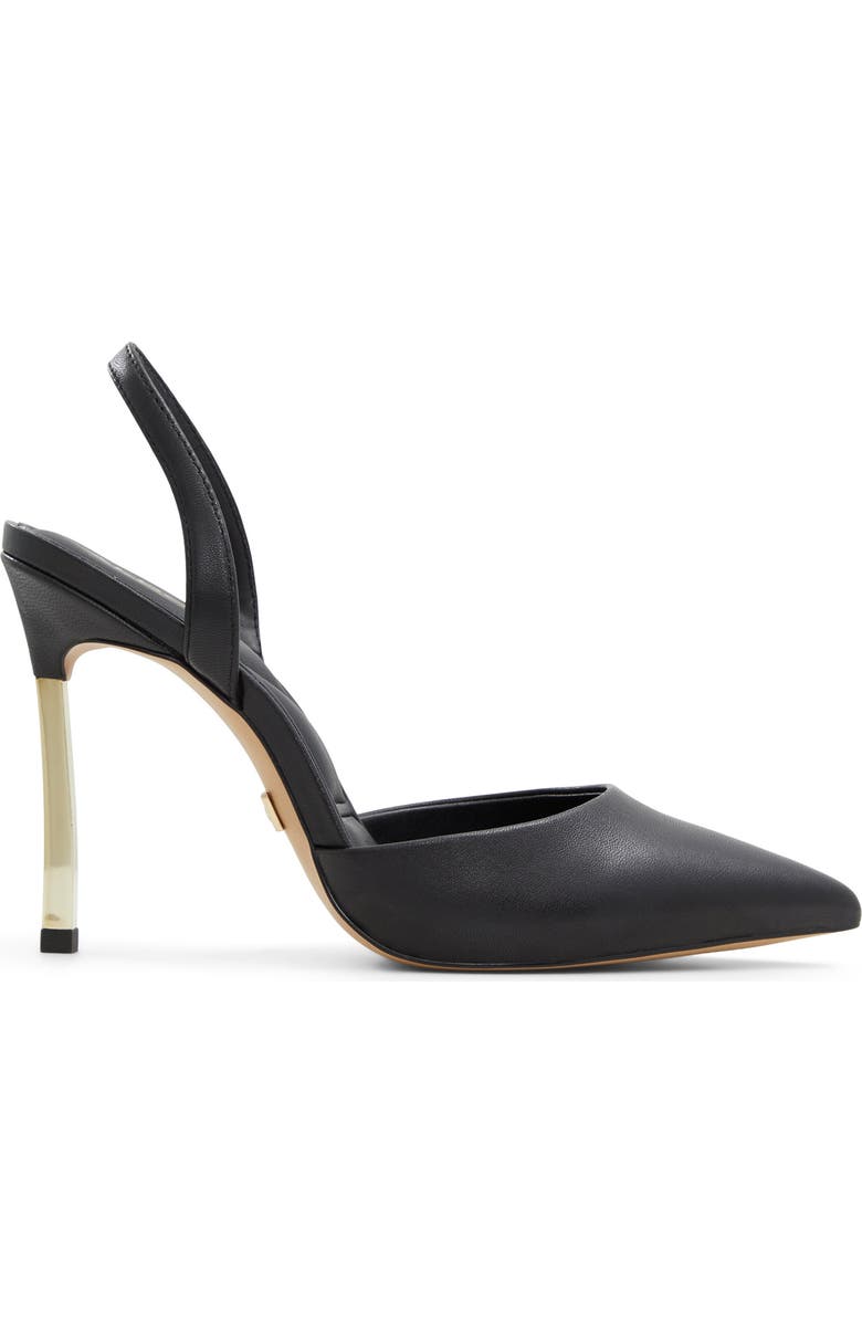 ALDO Shimmy Pointed Toe Slingback Pump, Alternate, color,