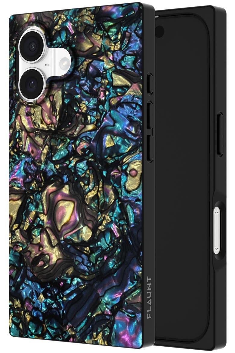 SQUARE Iridescent MagSafe Case for Apple iPhone 17, Main, color, Black Multicolor