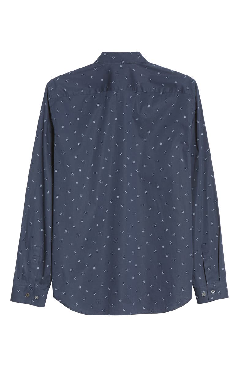 Theory Irving Circuit Slim Fit Button-Up Shirt, Alternate, color, 