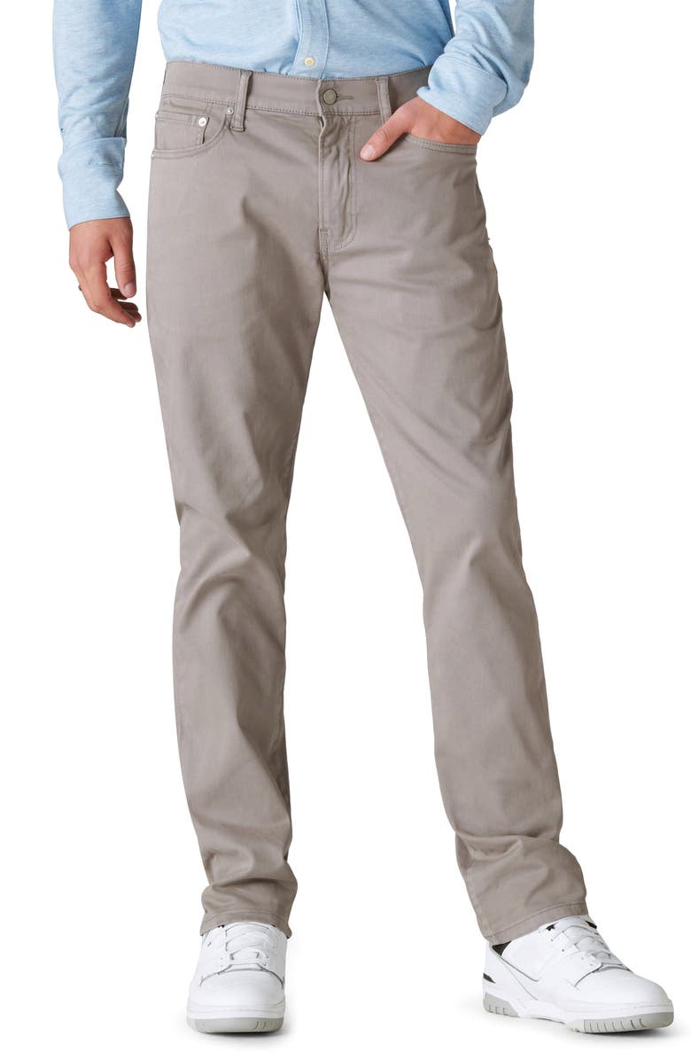 Lucky Brand 410 Athletic Stretch Cotton Five Pocket Pants, Main, color, Brushed Nickel