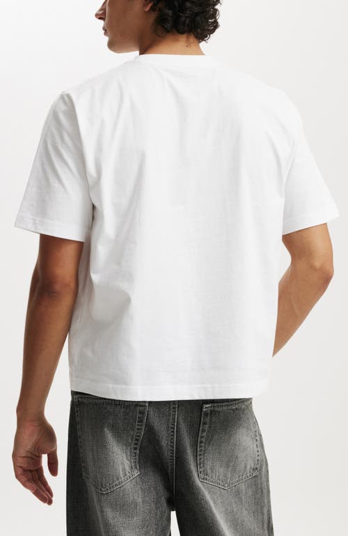 Cotton On Cropped Fit T-shirt In White